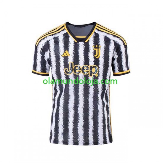 Camisola Juventus Homem Equipamento Primeiro 2023-2024 Manga Curta